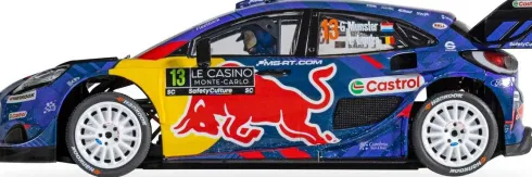 Scalextric C4654 - Ford Puma Rally1 Monte Carlo 2025 Bil - 1:32