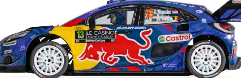 Scalextric C4654 - Ford Puma Rally1 Monte Carlo 2025 Bil - 1:32