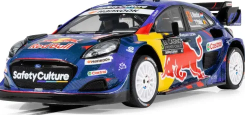 Scalextric C4654 - Ford Puma Rally1 Monte Carlo 2025 Bil - 1:32