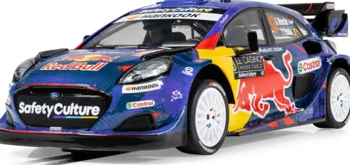 Scalextric C4654 - Ford Puma Rally1 Monte Carlo 2025 Bil - 1:32