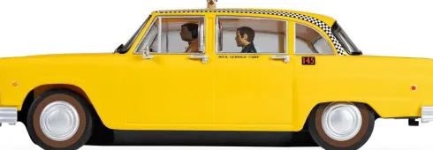 Scalextric C4606 - James Bond Checker Taxi Cab Bil - 1:32