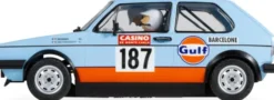 Scalextric C4609 - Volkswagen Golf Gti Bil - Gulf Edition - 1:32