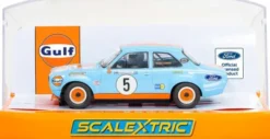 Scalextric - Ford Escort Mk1 Bil - Wayne Crabtree 2023 Gulf - C4530