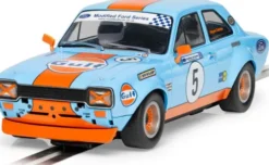 Scalextric - Ford Escort Mk1 Bil - Wayne Crabtree 2023 Gulf - C4530