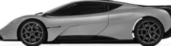 Scalextric - Gma T.50 Bil - Sølv - 1:32 - C4568
