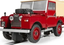 Scalextric - Land Rover Series 1 Bil - Poppy Red - 1:35 - C4493