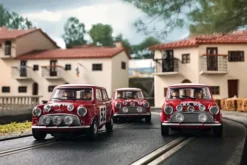 Scalextric - 1965 Monte Carlo Rally Mini Cooper - 1:32 - 3-Pak - C4488A