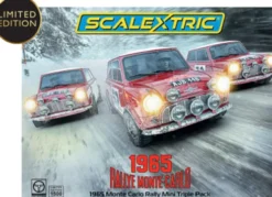 Scalextric - 1965 Monte Carlo Rally Mini Cooper - 1:32 - 3-Pak - C4488A