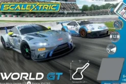 Scalextric Racerbane - Arc Air World Gt - Porsche Vs Aston Martin - 1:32 - C1434P
