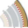 Scalextric - Radius 2 Outer Borders & Barriers Til C8206 - C8228