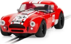 Scalextric - Shelby Cobra 289 Bil - Rød - 39Ph - 1:32 - C4528