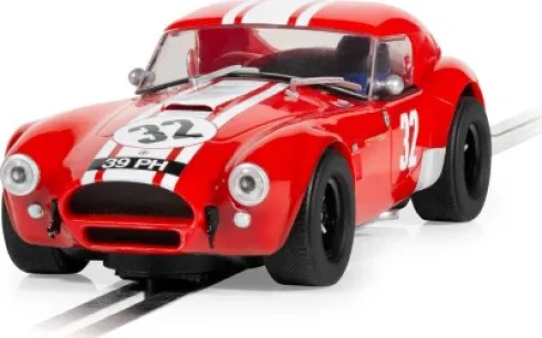 Scalextric - Shelby Cobra 289 Bil - Rød - 39Ph - 1:32 - C4528