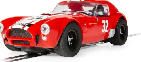 Scalextric - Shelby Cobra 289 Bil - Rød - 39Ph - 1:32 - C4528