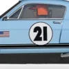 Scalextric - Shelby Gt350 Bil - Gulf Edition - 1:32 - C4570