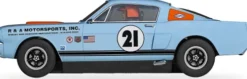 Scalextric - Shelby Gt350 Bil - Gulf Edition - 1:32 - C4570