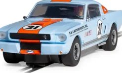 Scalextric - Shelby Gt350 Bil - Gulf Edition - 1:32 - C4570