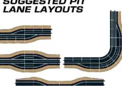 Scalextric Skinner - Pit Lane - Left Hand - 2 Stk - C7014