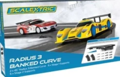 Scalextric Skinner - Radius 3 Banked Curve - 45° - 2 Stk - C8297