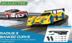 Scalextric Skinner - Radius 3 Banked Curve - 45° - 2 Stk - C8297