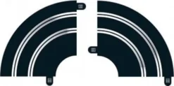 Scalextric Skinner - Radius 1 Hairpin Curve - 90° - 2 Stk - C8201
