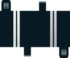 Scalextric Skinner - Short Straight - 87 MM - 2 Stk - C8236