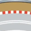 Scalextric Skinner - Single Lane Curve Outer Border - 4 Stk - C7019