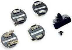 Scalextric Sport - Guide Blade Sæt Med Skrue Og 4 Braids - C8329
