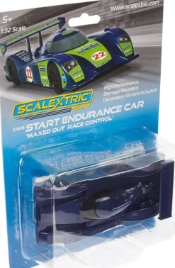 Scalextric Start - Endurance Bil - Maxed Out Race Control - 1:32 - Blå Grøn