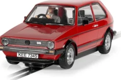 Scalextric - Volkswagen Golf Gti Rød Bil - 1:32 - C4490