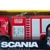 Scania Brandbil M/Sprøjte ,Lys & Lyd, 28X10X15,5Cm - Contruck