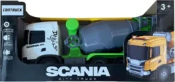 Scania Cementblander Med Lys & Lyd, 31X10,6X15Cm - Contruck