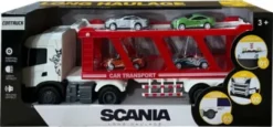 Scania Lastbil M/Hænger+Biler, Lys & Lyd 41X9,5X15 - Contruck