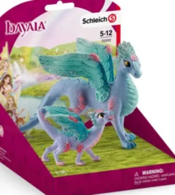 Schleich Bayala - Blomster Drage Mor Og Baby - 70592