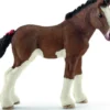 Schleich 13810 - Clydesdale Føl Hest - Farm World