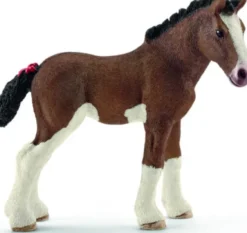Schleich 13810 - Clydesdale Føl Hest - Farm World