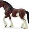 Schleich 13809 - Clydesdale Hoppe Hest - Farm World