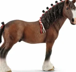 Schleich 040018 - Clydesdale Vallak Hest - Farm World