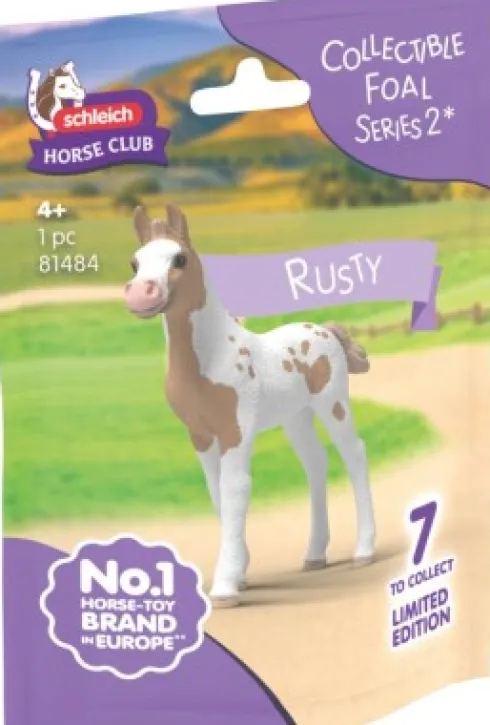 Schleich 81484 - Collectible Foal Series 2 - Rusty - Horse Club