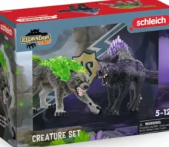 Schleich Eldrador Creatures - Skyggeulv Og Granitulv Figurer - 72289
