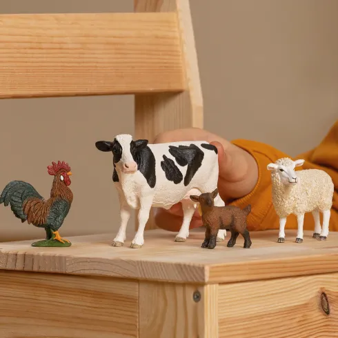 Schleich Farm World - Bondegårdsdyr - Starter Sæt - 42729