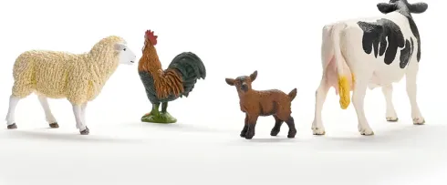 Schleich Farm World - Bondegårdsdyr - Starter Sæt - 42729