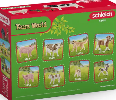 Schleich Farm World - Bondegårdsdyr - Starter Sæt - 42729