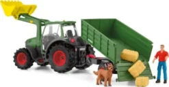Schleich Farm World - Traktor Med Vogn - 42608