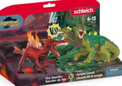 Schleich 70834 - Fire Saurian Vs. Jungle Lizard - Eldrador