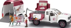 Schleich Horse Club - Mobil Dyrlæge Med Trailer - 42704