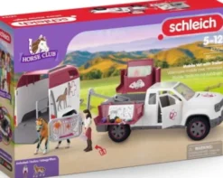 Schleich Horse Club - Mobil Dyrlæge Med Trailer - 42704