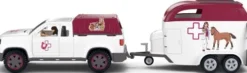 Schleich Horse Club - Mobil Dyrlæge Med Trailer - 42704