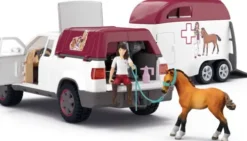Schleich Horse Club - Mobil Dyrlæge Med Trailer - 42704