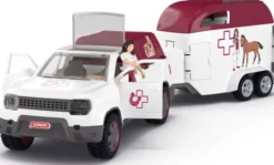 Schleich Horse Club - Mobil Dyrlæge Med Trailer - 42704