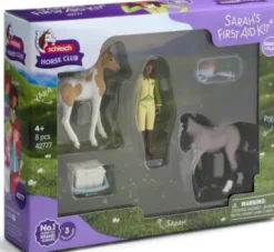 Schleich 42777 - Sarah's First Aid Kit - Heste Figurer - Horse Club